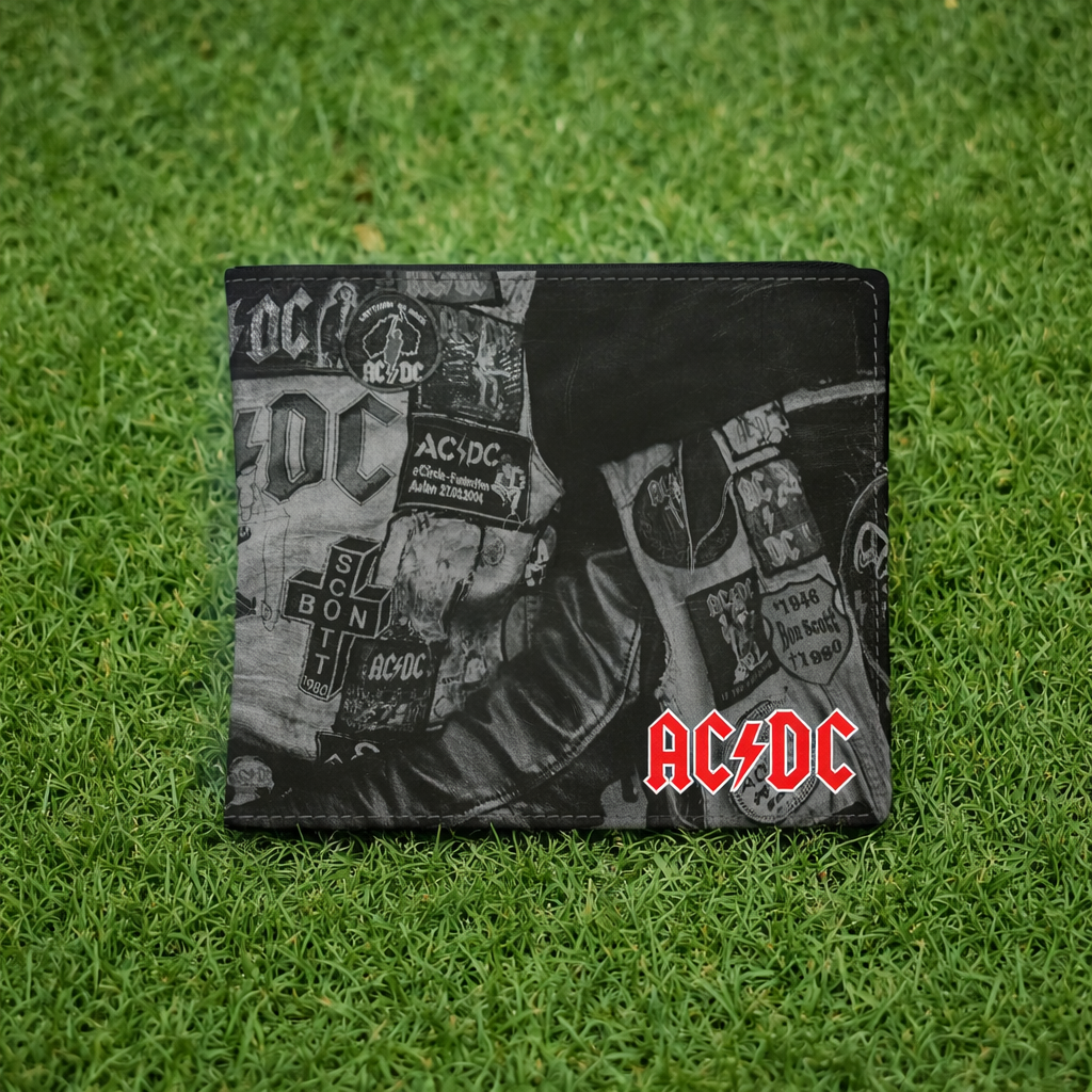 Rocksax AC/DC Wallet - Patches