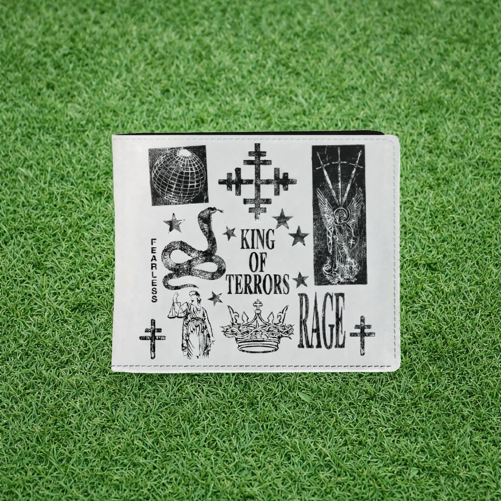 Rocksax President Wallet - King of Terrors White