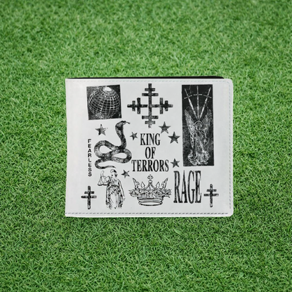 Rocksax President Wallet - King of Terrors White