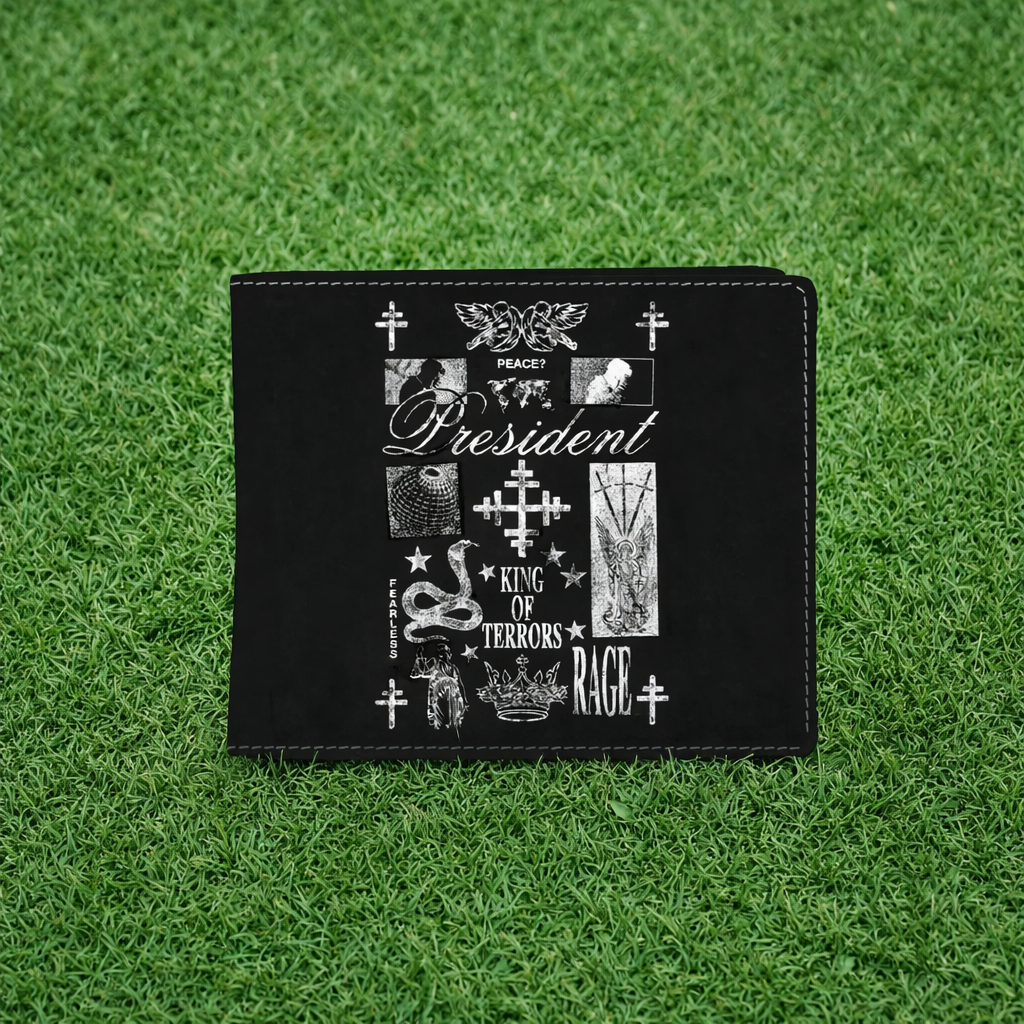 Rocksax President Wallet - King of Terrors Black