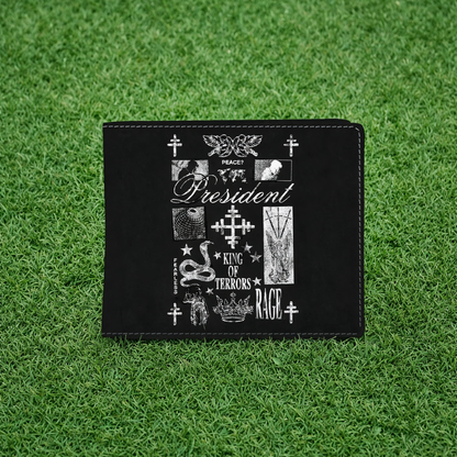 Rocksax President Wallet - King of Terrors Black