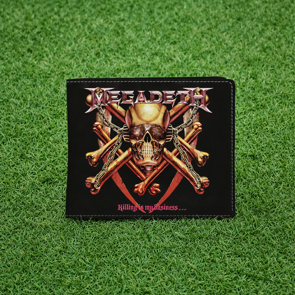 Rocksax Megadeth Wallet - Killing Is My Business