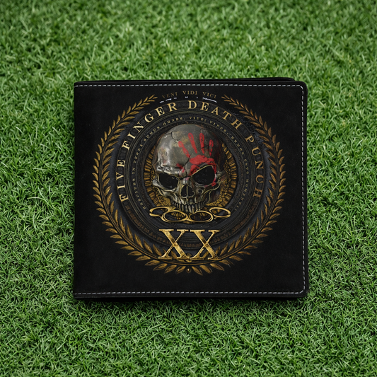 Rocksax Five Finger Death Punch Wallet - Vendi Vidi  Vici