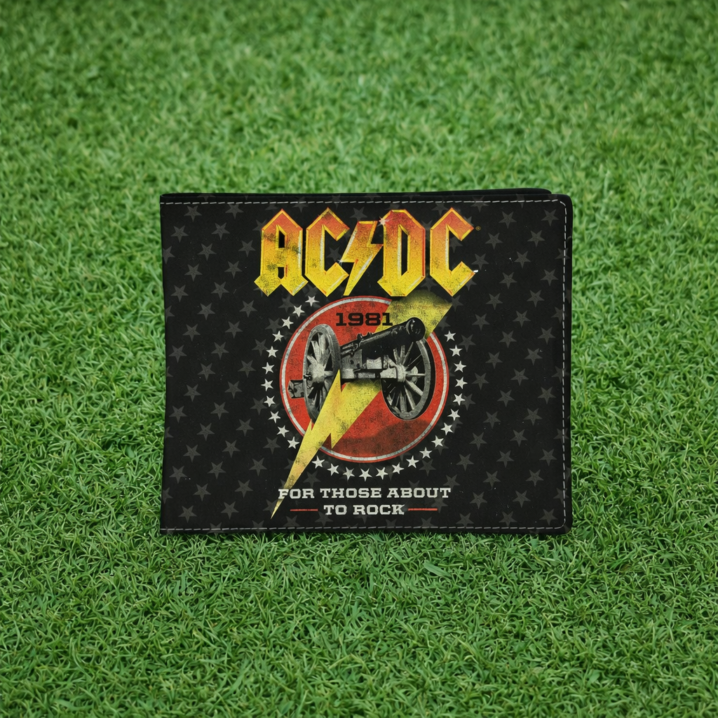 Rocksax AC/DC Wallet - For Those About to Rock