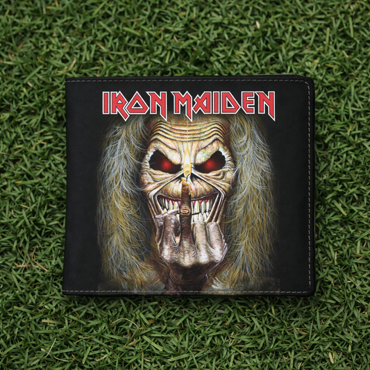 Rocksax Iron Maiden Wallet - Middle Finger