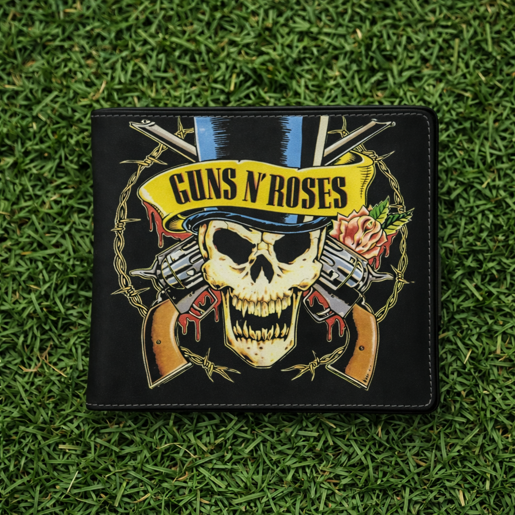 Rocksax Guns N' Roses Wallet - Top hat