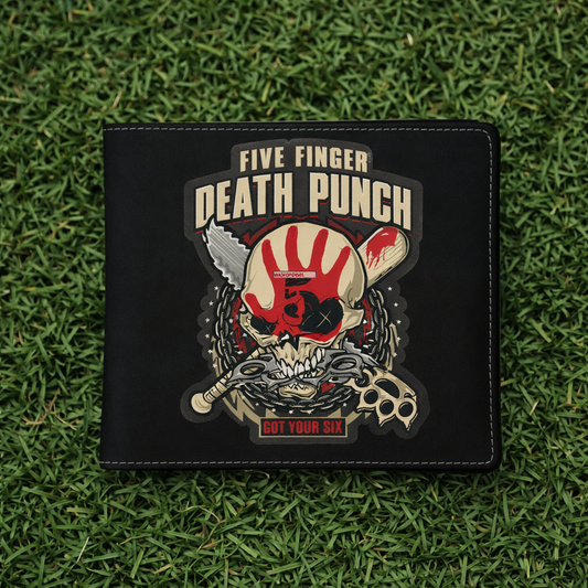 Rocksax Five Finger Death Punch Wallet - Got Your Six