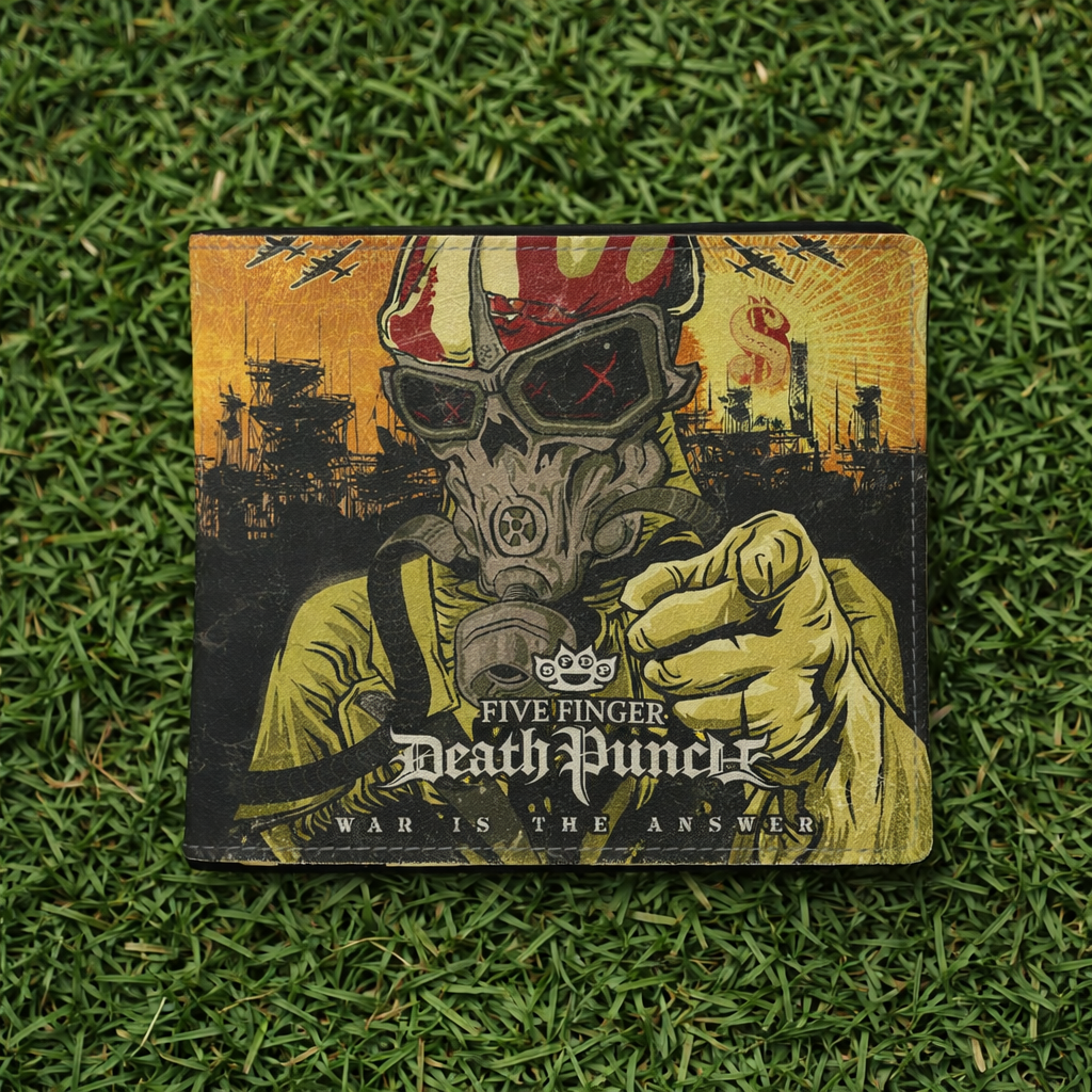 Rocksax Five Finger Death Punch Wallet - War Is The Answer