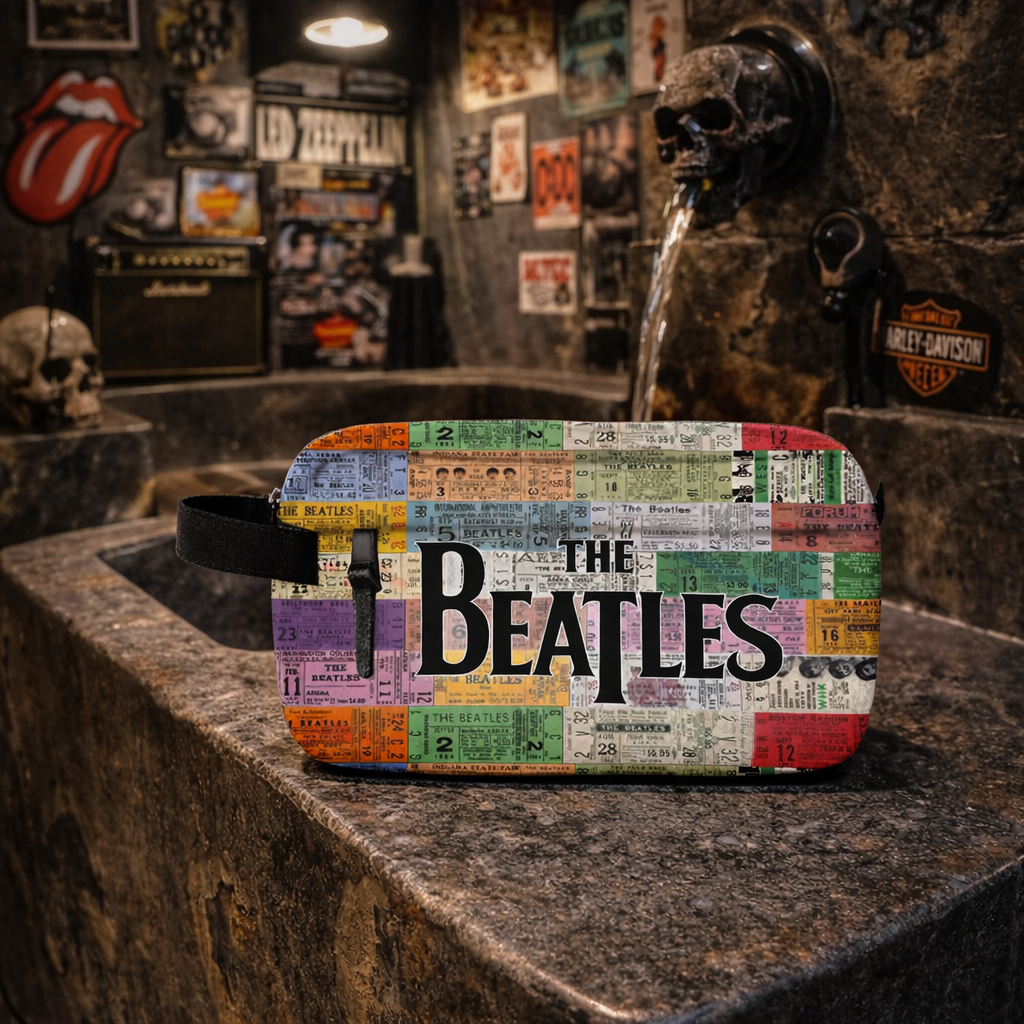 Rocksax The Beatles Wash Bag - Tickets