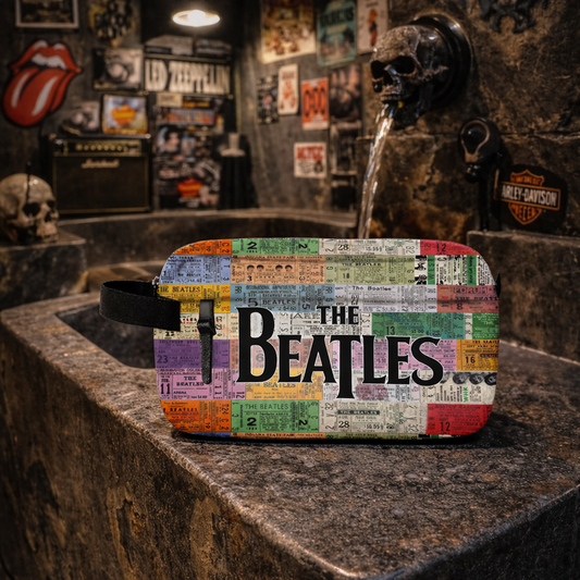 Rocksax The Beatles Wash Bag - Tickets