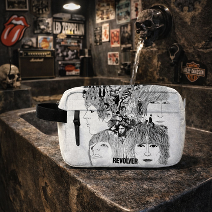 Rocksax The Beatles Wash Bag - Revolver