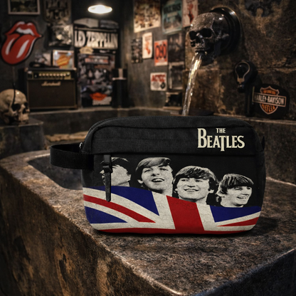Rocksax The Beatles Wash Bag - Let It Be ( Flag)