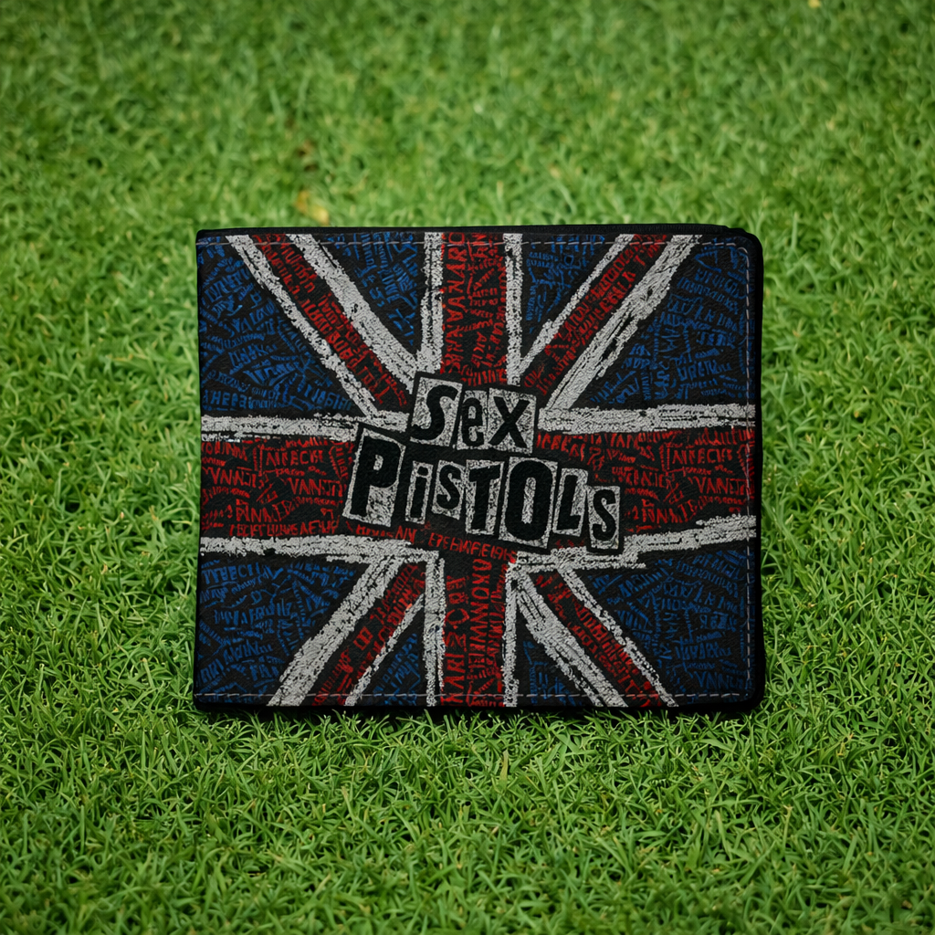 Rocksax Sex Pistols Wallet - UK Flag