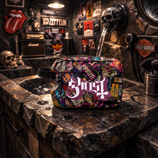 Rocksax Ghost  Wash Bag - Magazines