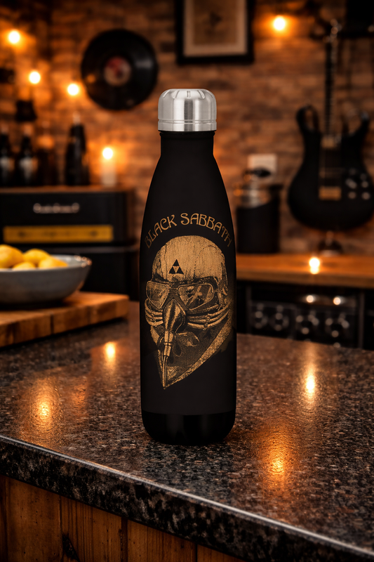 Rocksax Black Sabbath Bottle - Logo