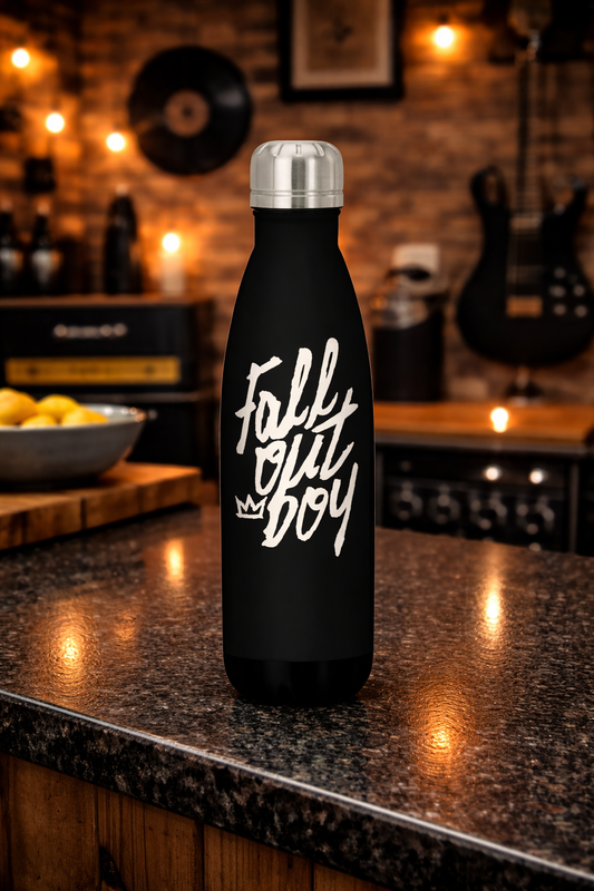 Rocksax Fall Out Boy Drink Bottle - Logo