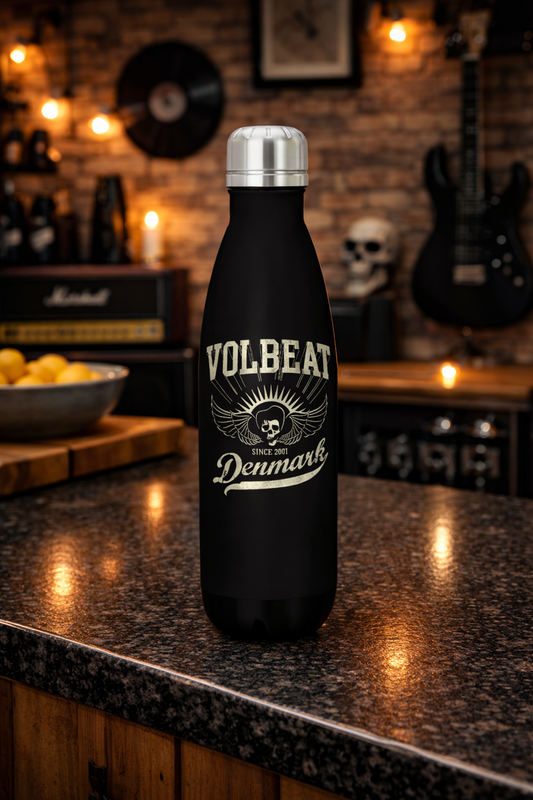 Rocksax Volbeat Drinks Bottle - Denmark