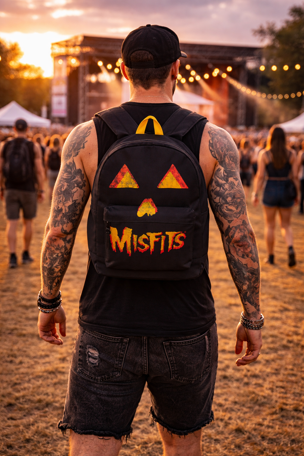Rocksax Misfits Backpack - Pumpkin