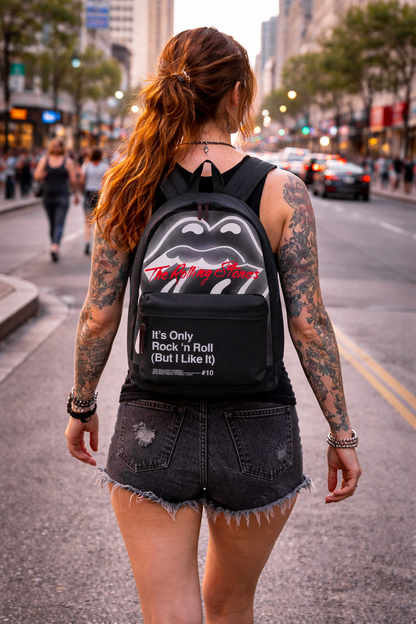 Rocksax The Rolling Stones Backpack - It's Only Rock 'N Roll