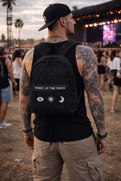 Rocksax Panic! At The Disco Backpack - 3 Icons