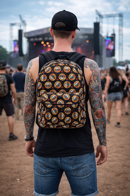 Rocksax Guns N' Roses Backpack - Roses All Over