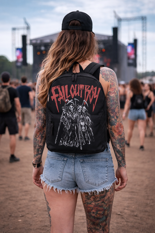 Rocksax Fall Out Boy Backpack - Reaper Gang