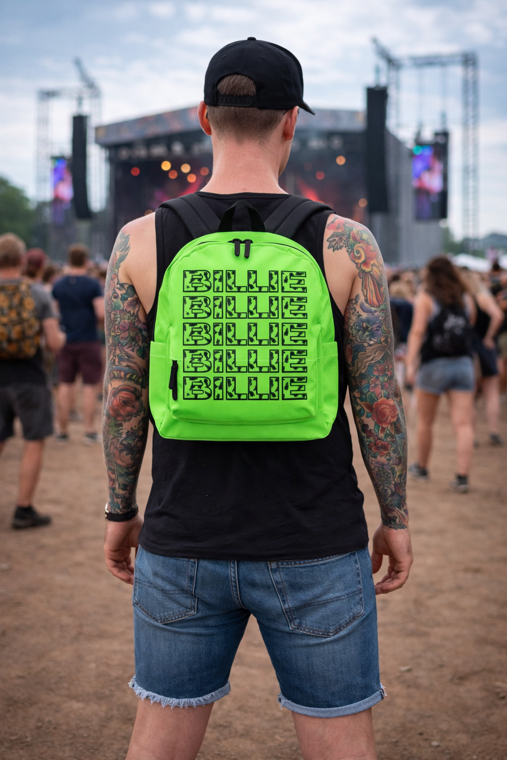 Rocksax Billie Eilish Backpack - Billie
