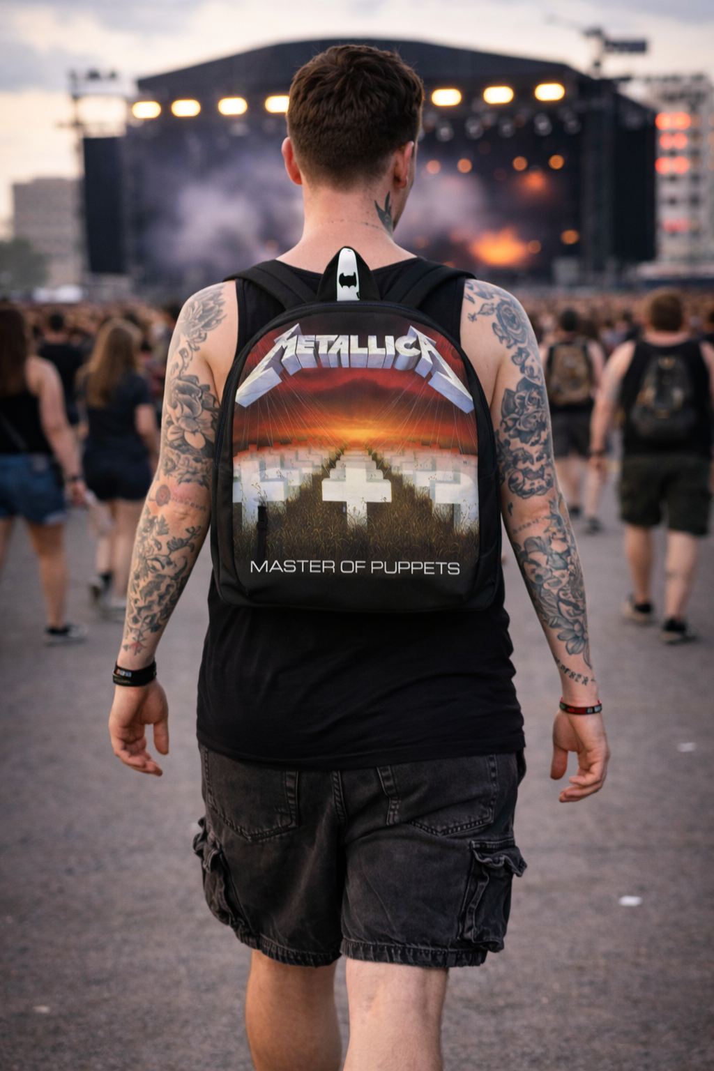 Rocksax Metallica Backpack - Master Of Puppets