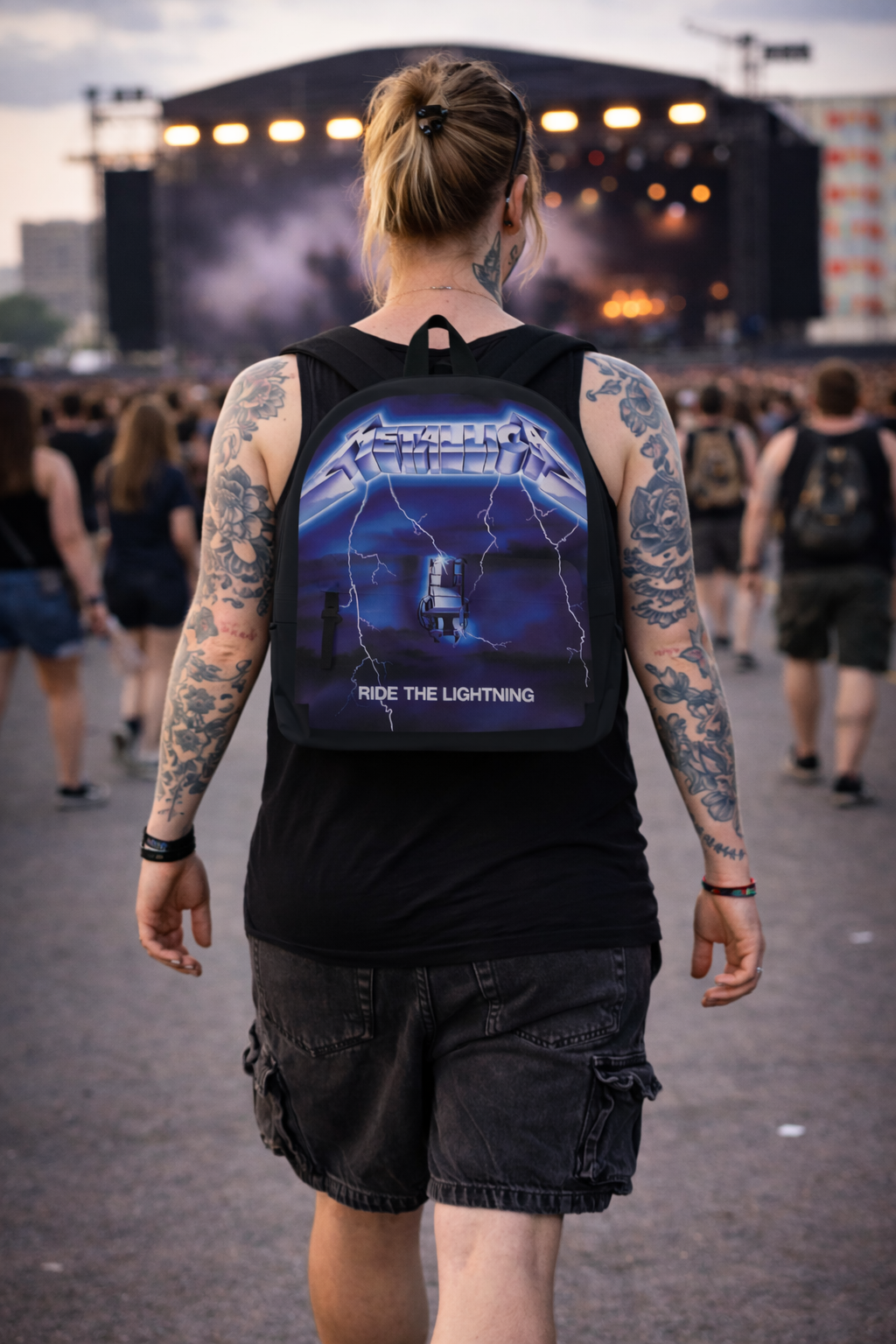 Rocksax Metallica Backpack - Ride The Lightning