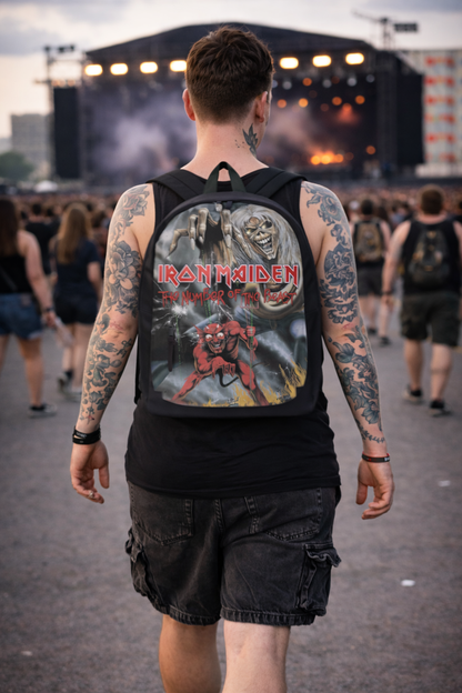 Rocksax Iron Maiden Backpack - Number Of The Beast