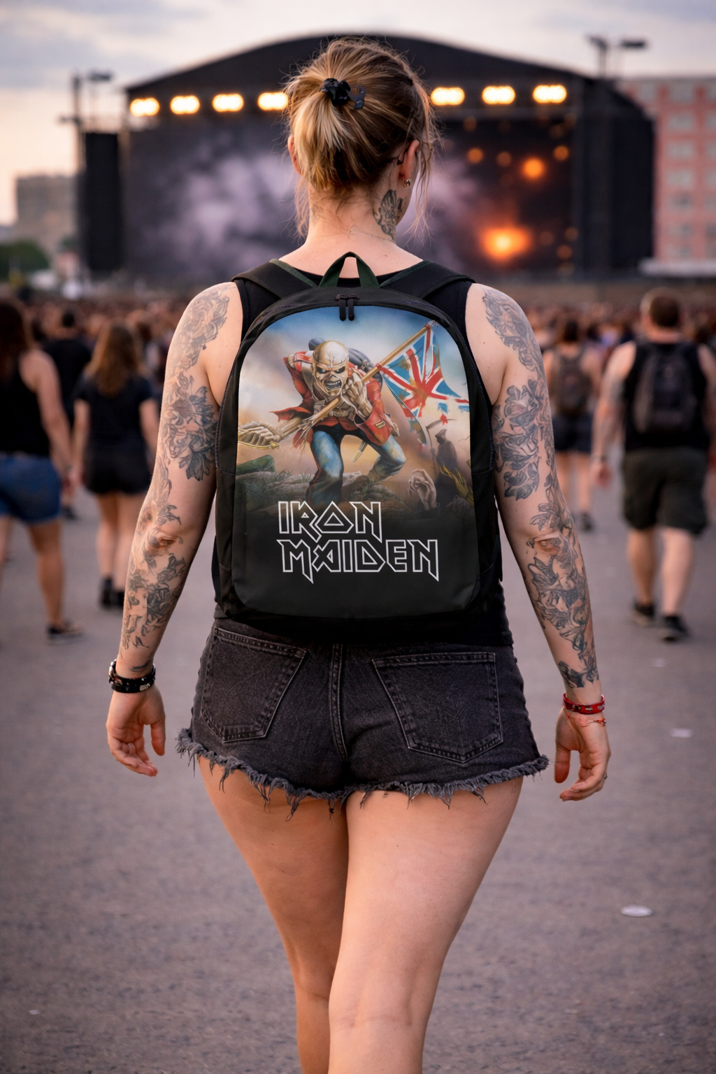 Rocksax Iron Maiden Backpack - Trooper