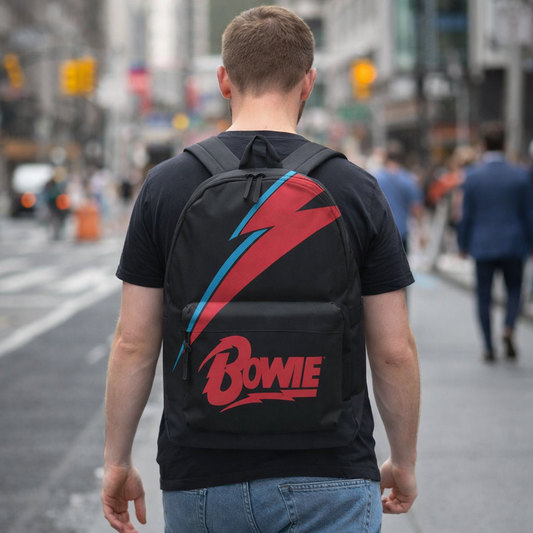 Rocksax David Bowie Backpack - Lightning Black