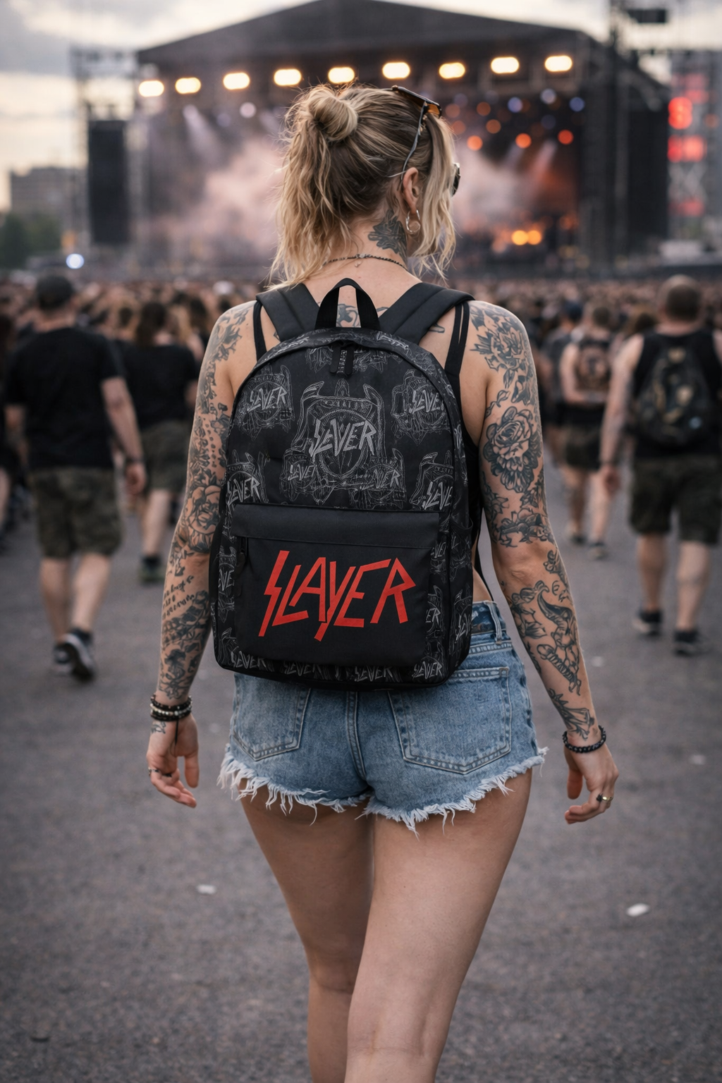 Rocksax Slayer Backpack - Repeated