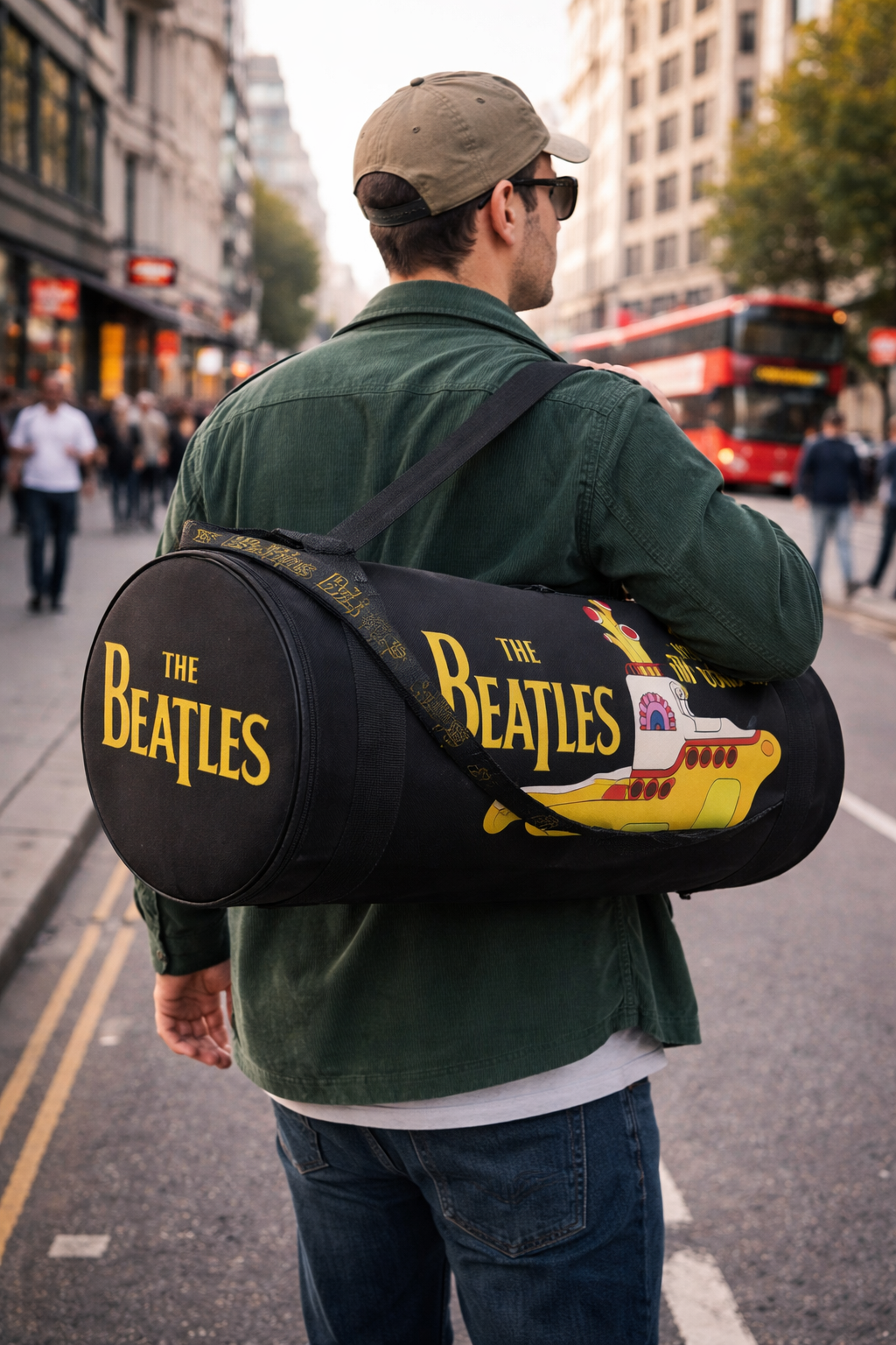 Rocksax The Beatles Duffle Bag - Yellow Submarine