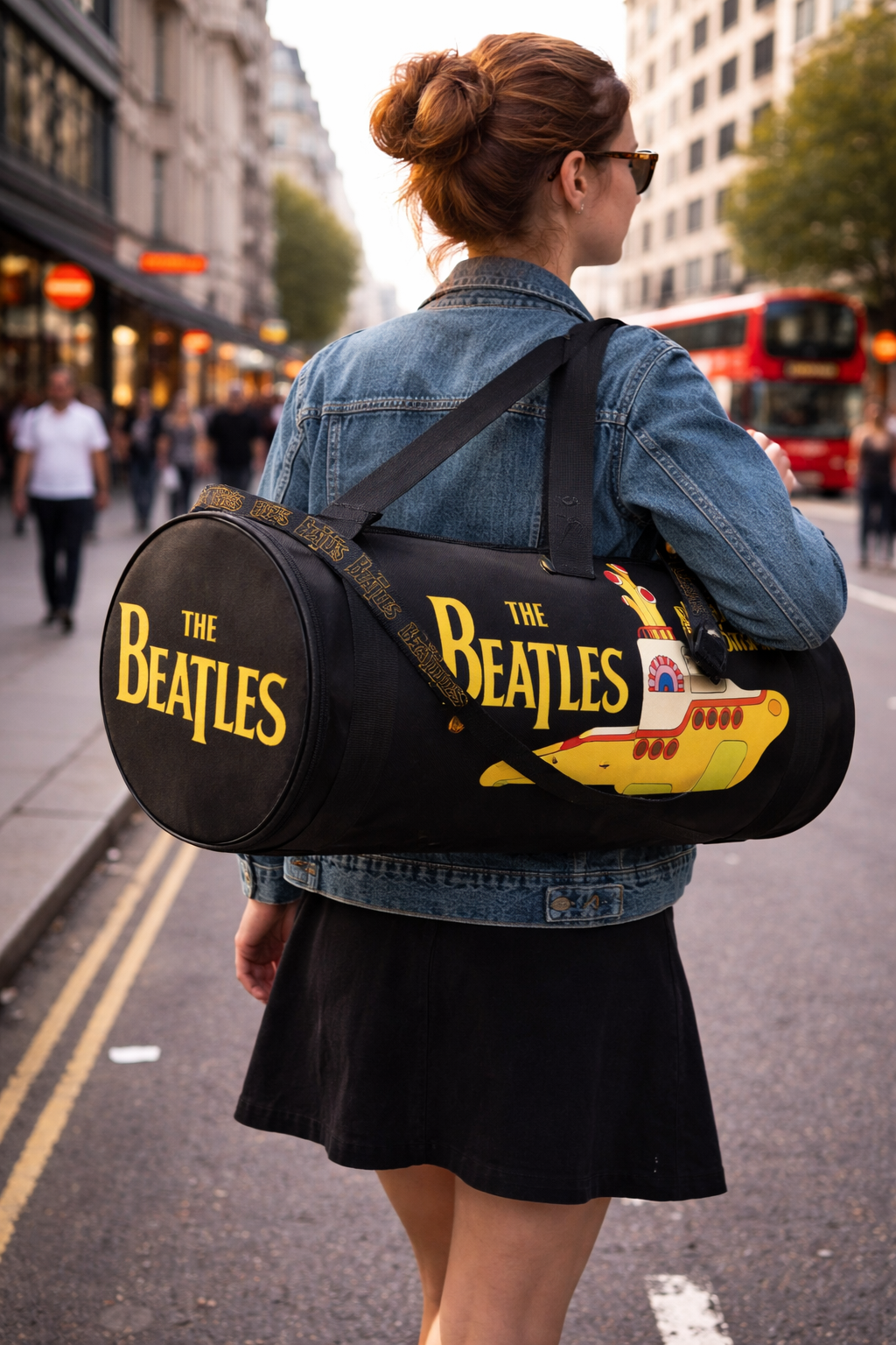 Rocksax The Beatles Duffle Bag - Yellow Submarine
