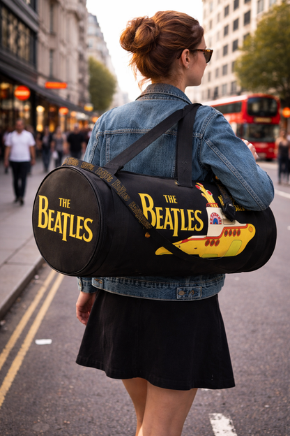 Rocksax The Beatles Duffle Bag - Yellow Submarine
