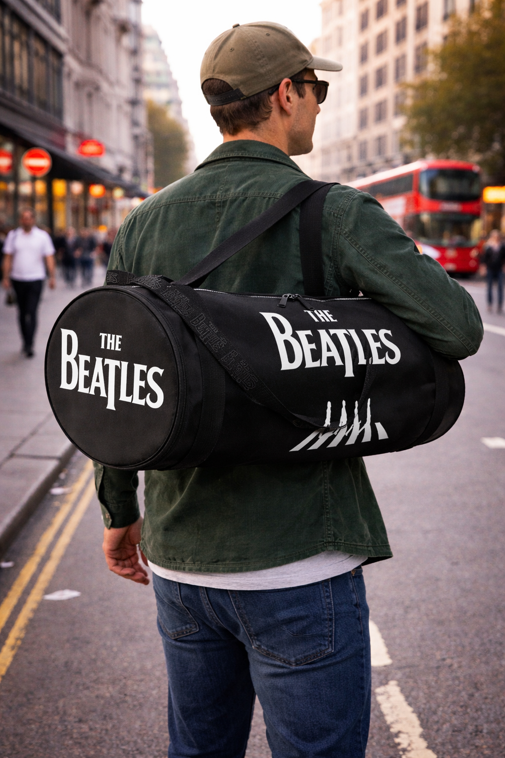 Rocksax The Beatles Duffle Bag - Abbey Rd (B/W)