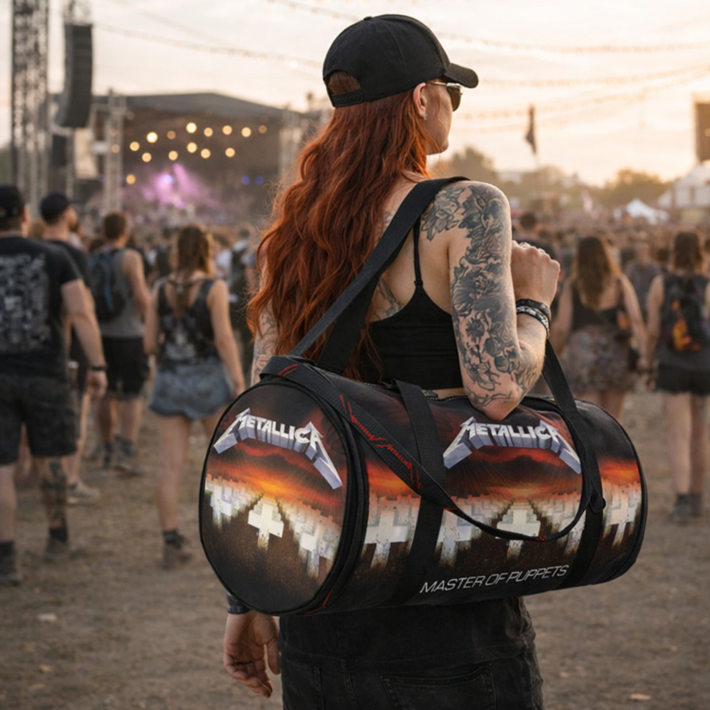 Rocksax Metallica Duffle Bag - Master Of Puppets