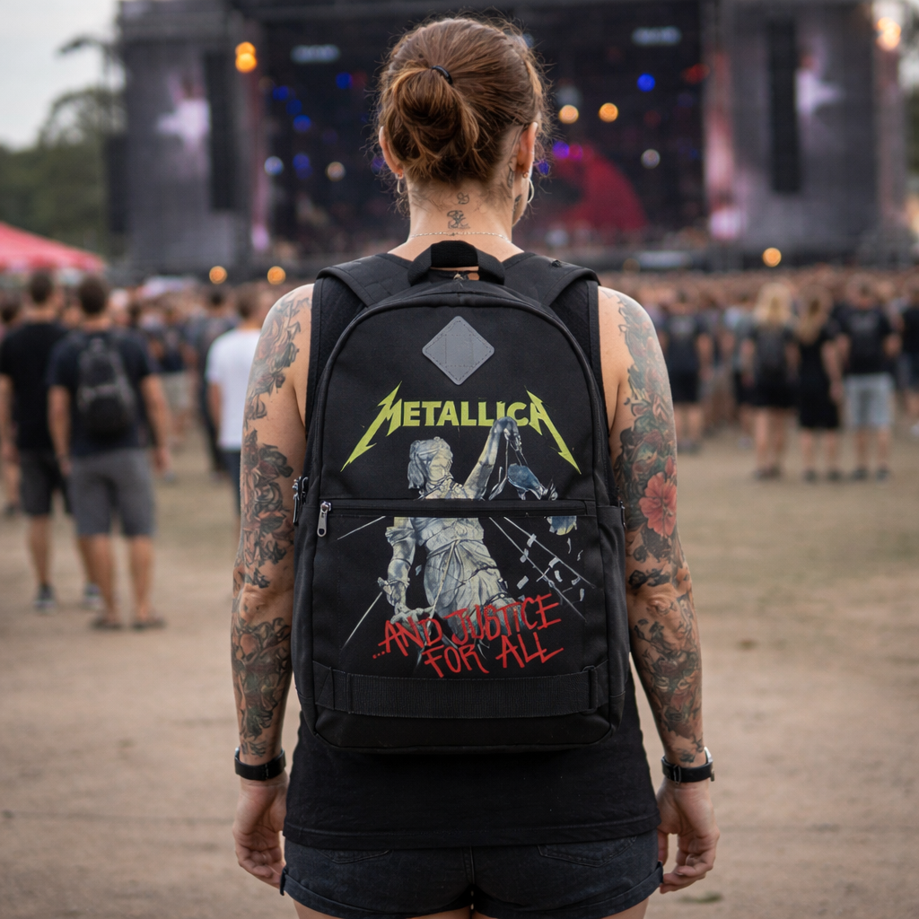 Rocksax Metallica Skate Bag - Justice For All