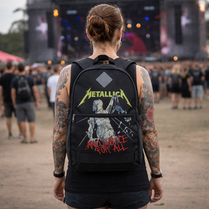 Rocksax Metallica Skate Bag - Justice For All