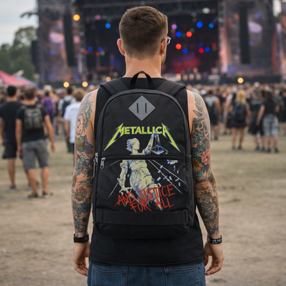 Rocksax Metallica Skate Bag - Justice For All