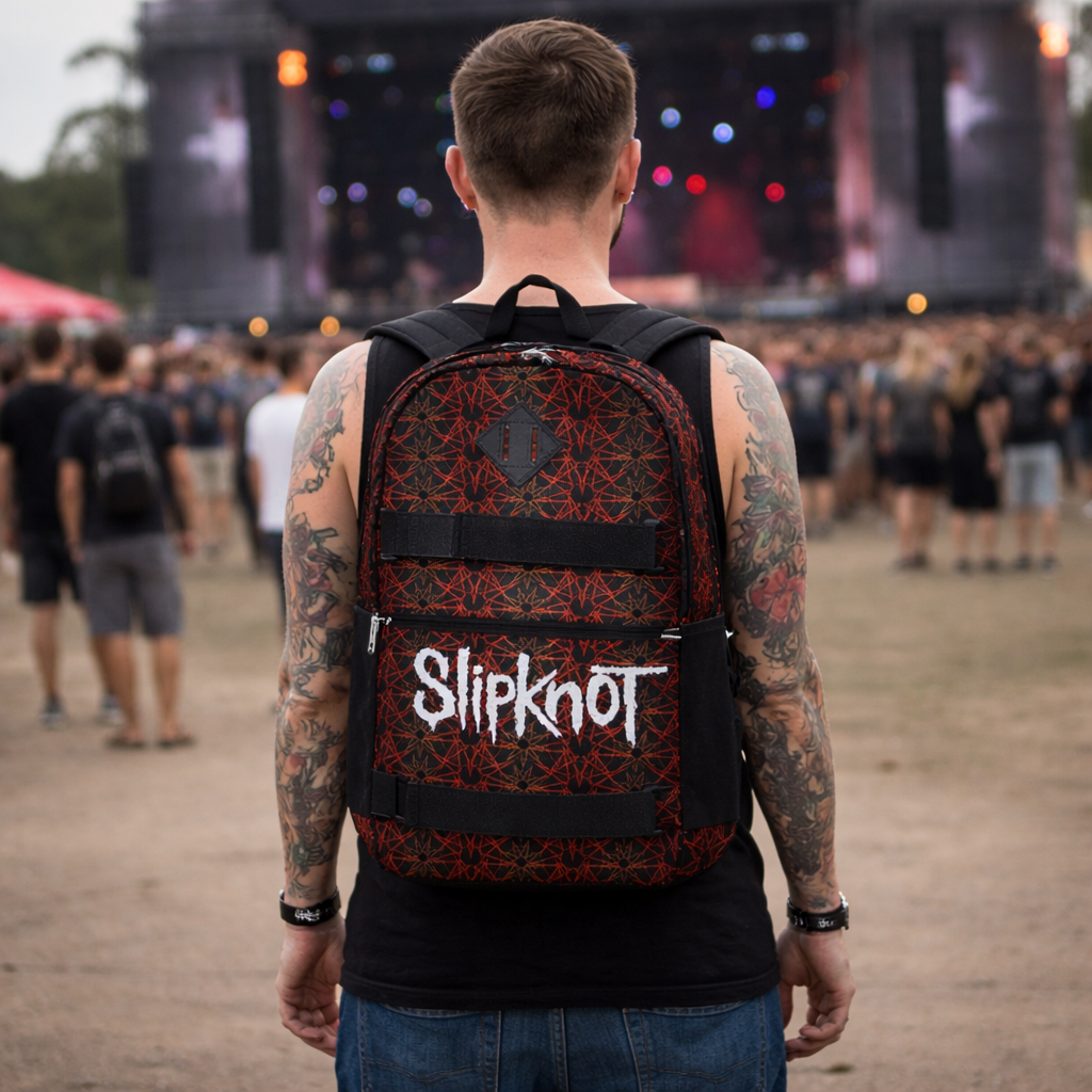 Rocksax Slipknot Skate Bag - Pentagram