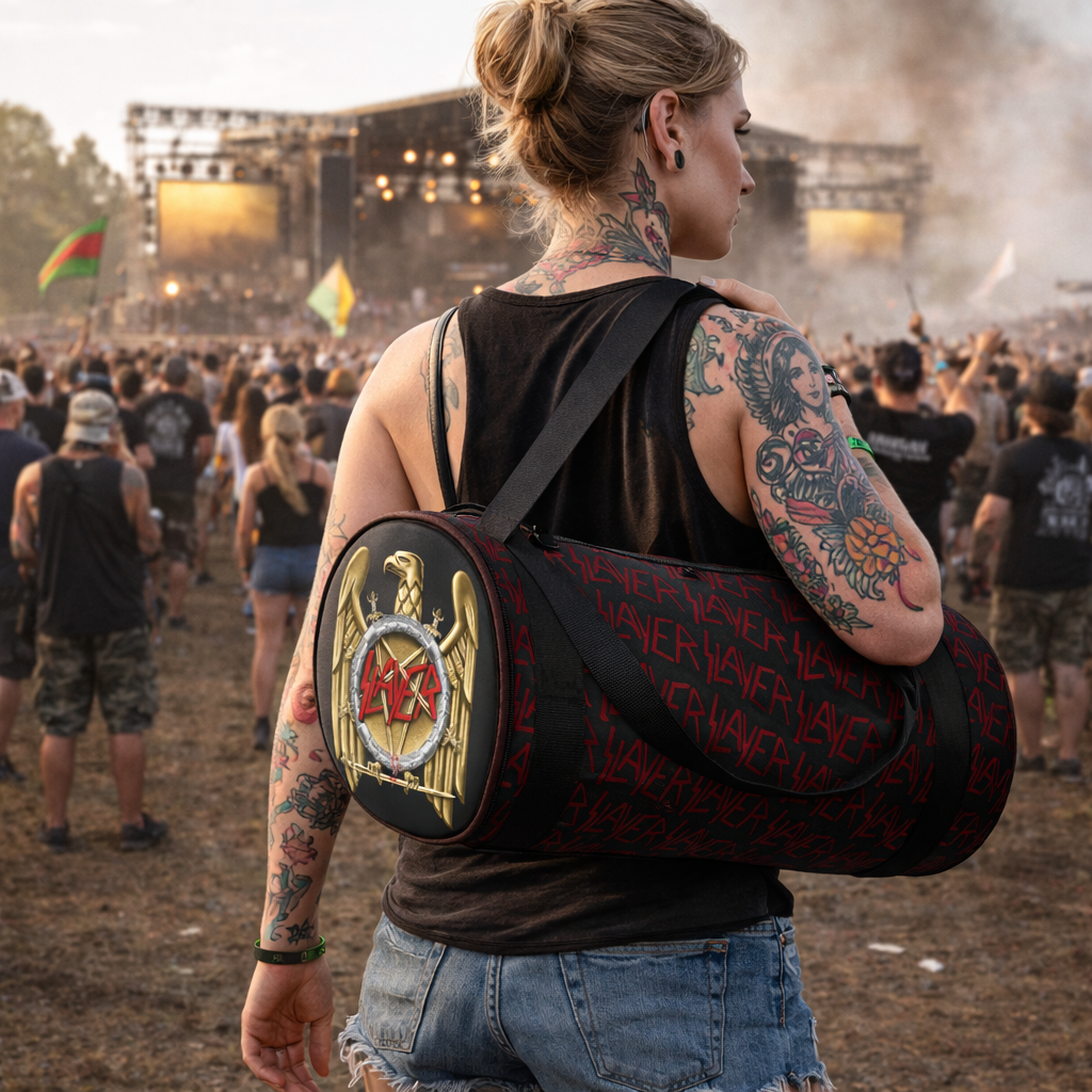 Rocksax Slayer Duffle Bag - Gold Eagle