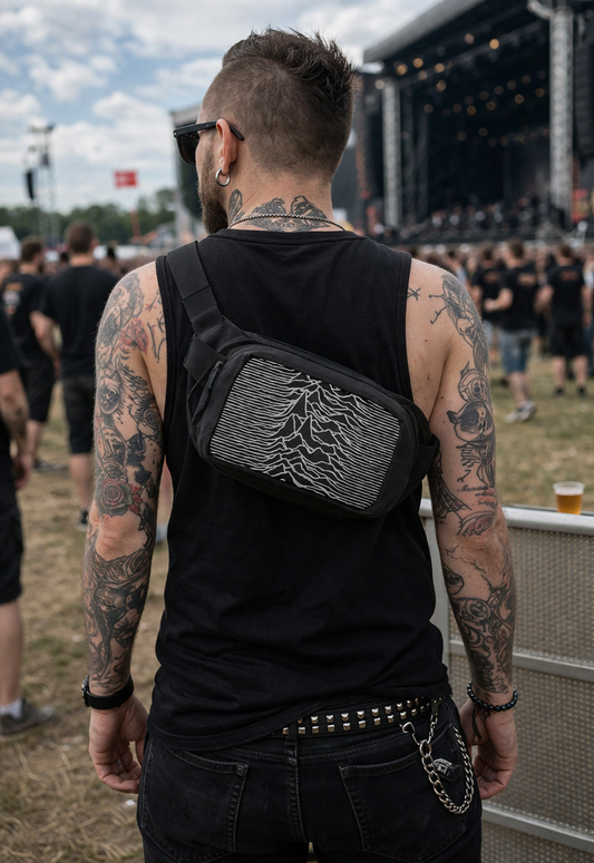 Rocksax Joy Division Shoulder Bag - Unknown Pleasures