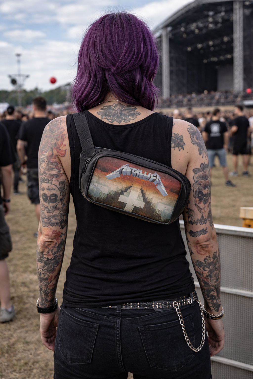 Rocksax Metallica Shoulder Bag - Master Of Puppets