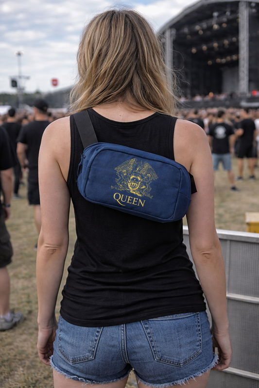 Rocksax Queen Shoulder Bag - Royal Crest