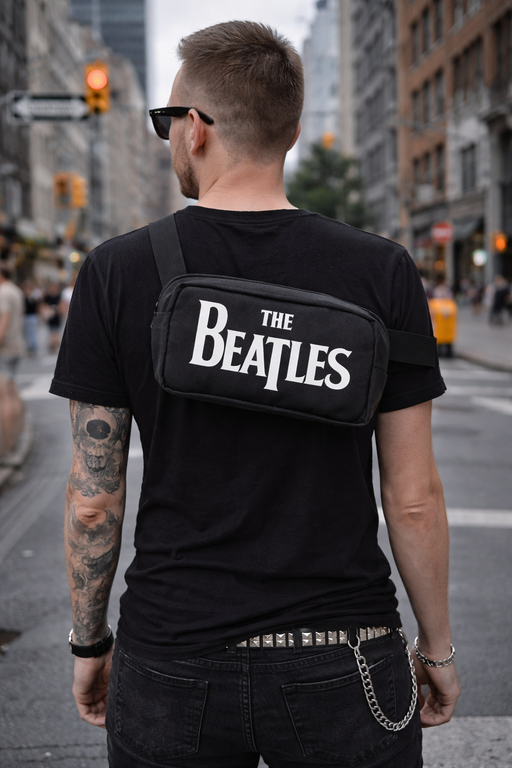 Rocksax The Beatles Shoulder Bag - Logo