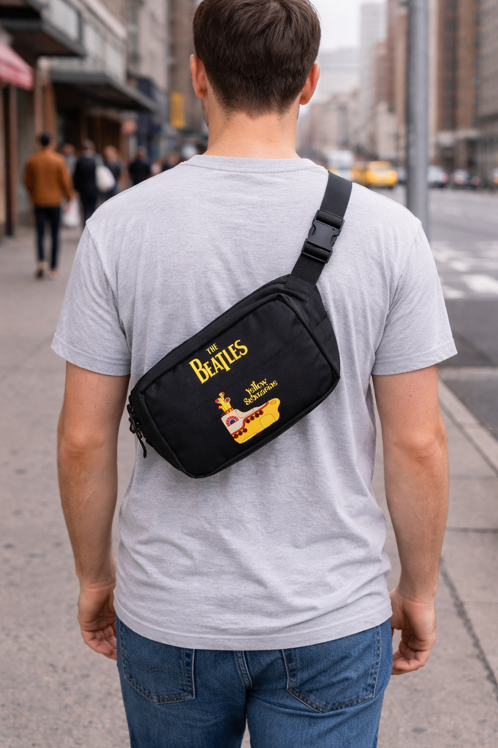 Rocksax The Beatles Shoulder Bag - Yellow Submarine