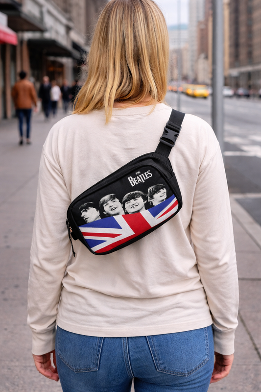 Rocksax The Beatles Shoulder Bag - Let It Be ( Flag)