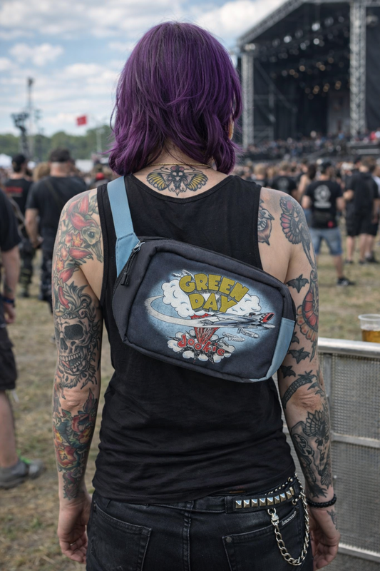 Rocksax Green Day Shoulder Bag - Dookie